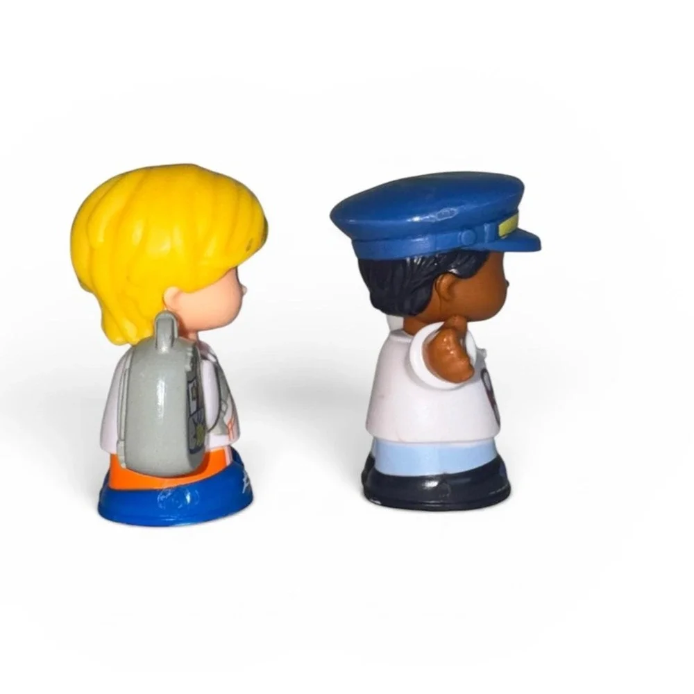 Fisher-Price Little People Eddie Pilot Kurt Replacement Figures DJB52 DJB53